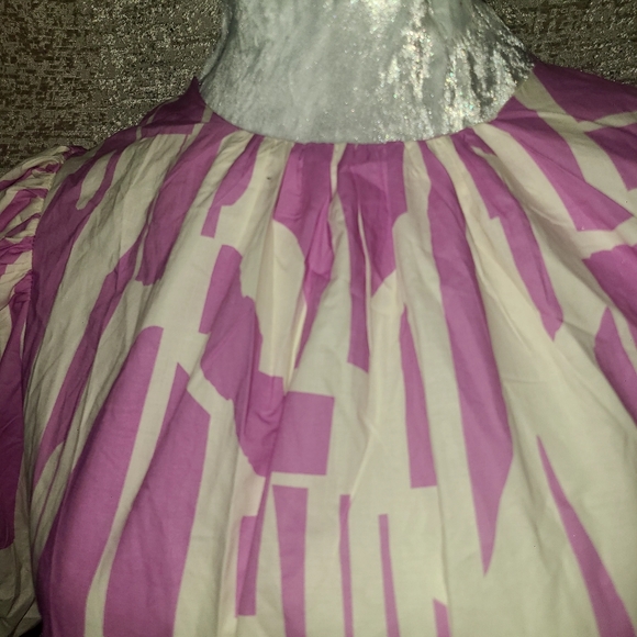 Pinch Lavender and White Blouse with Relaxed Fit M - Picture 4 of 7